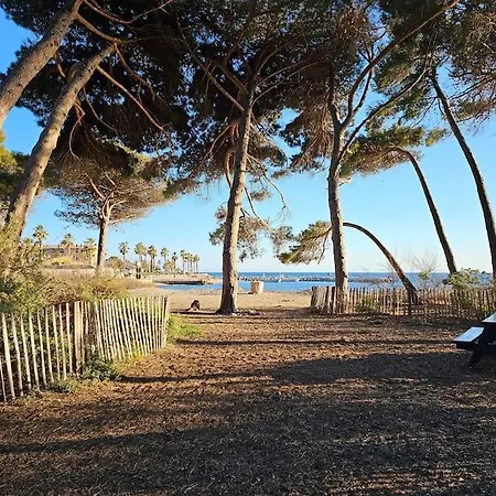 Apartmán T2 Paisible, Wifi, Proche Et Pinede Saint-Mandrier-sur-Mer